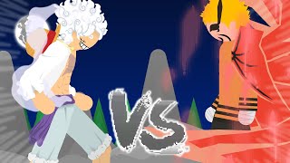 Luffy VS Naruto - Fan animation (Stick Nodes Animation) screenshot 5