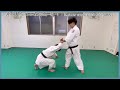 Katate mochi nikajo osae 1  aikido 