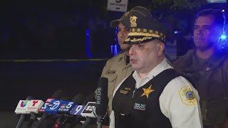CPD Presser: 4 pedestrians in hospital after hit-and-run near Sox Park; suspects in custody