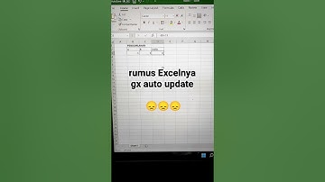 RUMUS EXCEL TIDAK AUTO UPDATE, BEGINI CARA BENERINNYA #tutorialexcel