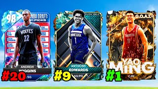 RANKING EVERY NBA DRAFT CARD FROM WORST TO BEST IN NBA 2K25 MYTEAM!