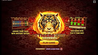 8 Tigers Gold Megaways slot by Skywind Group - Gameplay screenshot 1