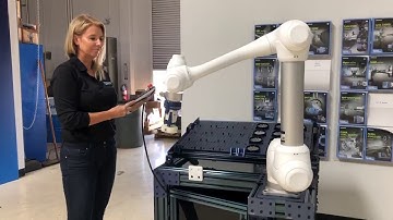 Ellison Technologies - Audrey programs Doosan Cobot