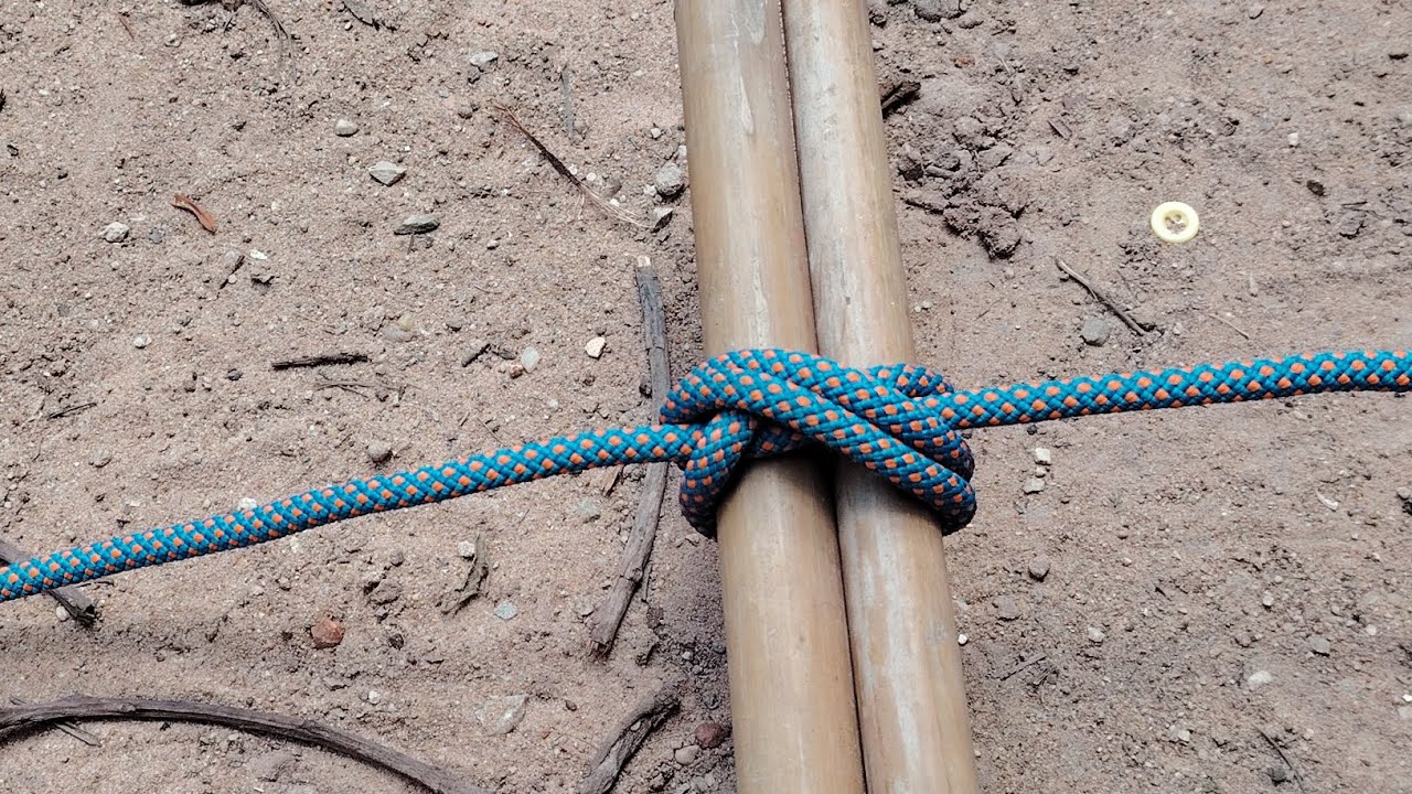 Amazing Knot Easy tie but Work well #practical #ropework#ropetutorial ...