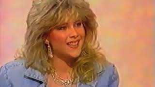 Samantha Fox on Terry Wogan Show - 1986