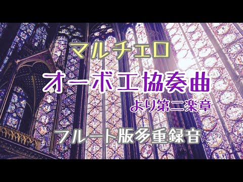 マルチェロ《オーボエ協奏曲》＊フルート版多重録音