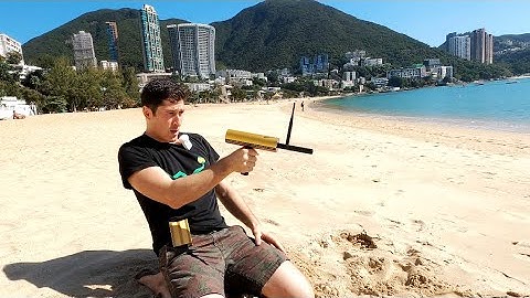 I tested the "LONG RANGE METAL DETECTOR" - YOU WON