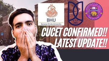 CUCET Latest Update!! | CUCET 2022 Confirmed | Delhi University | Harshit Chauhan | CUCET 2022