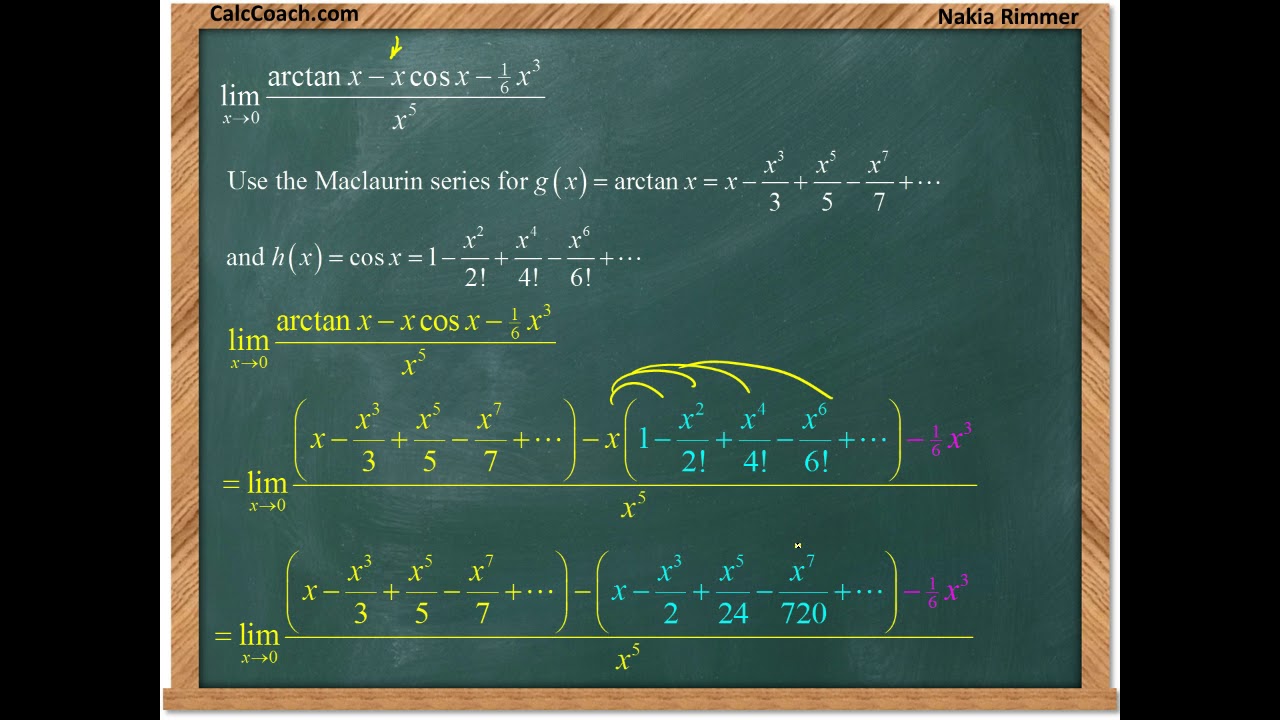Taylor Series Application: Find a limit