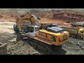 Liebherr 976 Excavator Loading Mercedes And Man Trucks - Kivos Ate