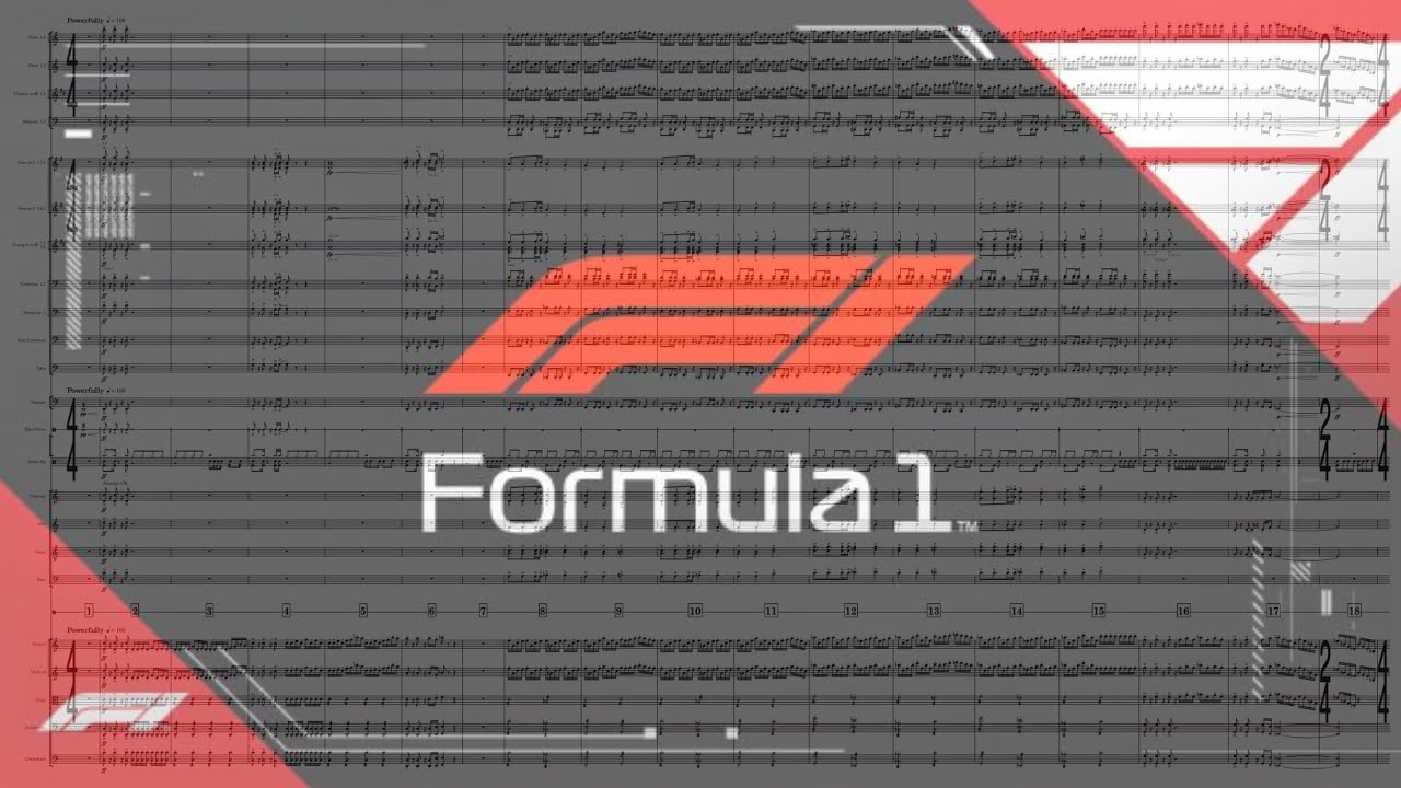 Formula 1 Theme - Brian Tylor (Full Score) Formula 1 Theme - Brian Tylor (Full Score)