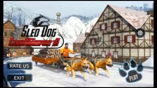 Snow Dog Sledding Transport 3D: Best Android Gameplay HD screenshot 5