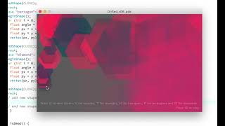 Drifted v06 (Processing 3.5.4)