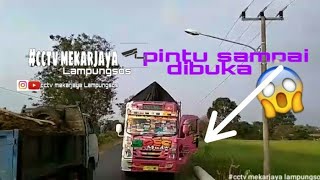 Truck isuzu giga nmr71 bos muda oleng pintu kabin sampai dibuka