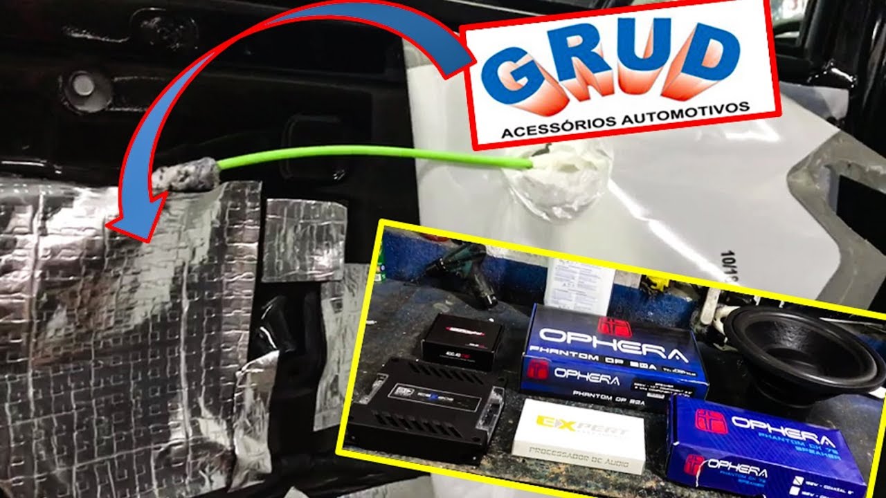 Tratamento Manta Grud, Process Expert, Shocker 15 pol 650W, Banda, Soundigital e Ophera num Fox bassrush