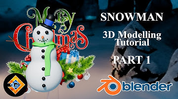 3D Modelling Tutorial: Snowman (Part1: Snow Body)
