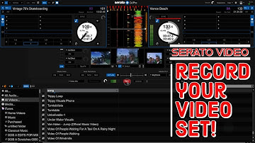 SERATO VIDEO RECORDING - How to record your video set.