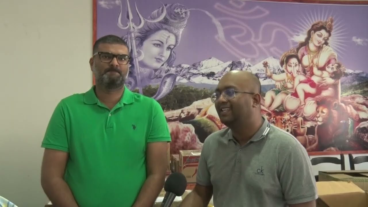 Mandirs krijgen ivm Divali 108 dia's pakket van hoofdbestuur Sanatan Dharm - Tbn Prime 27 Okt 2026