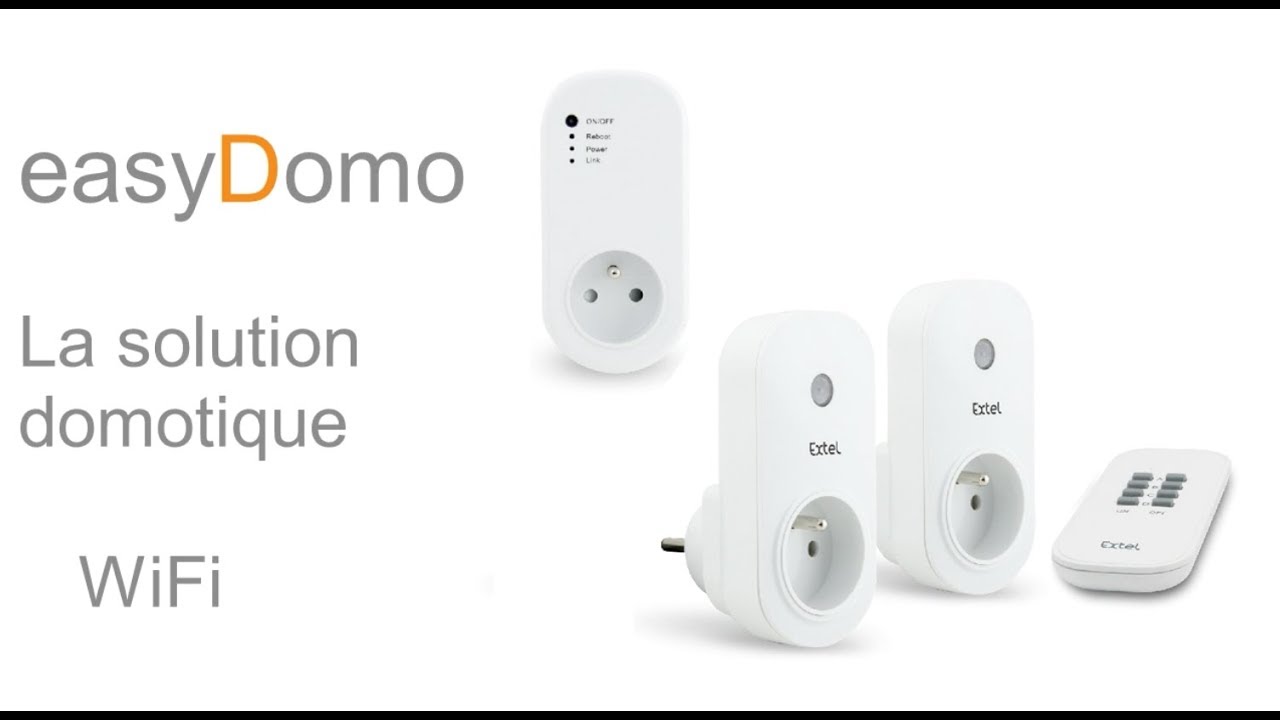 Prises télécommandées EasyDomo - Domotique