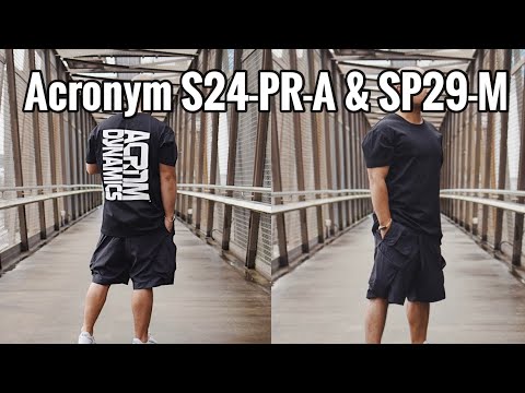 Acronym S24-PR-A shirt and Acronym SP29-M shorts review - YouTube