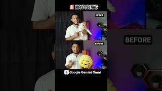 Ai Video Editing | Google Gemini Omni 😱 #editing #ai #gemini #geminiomni