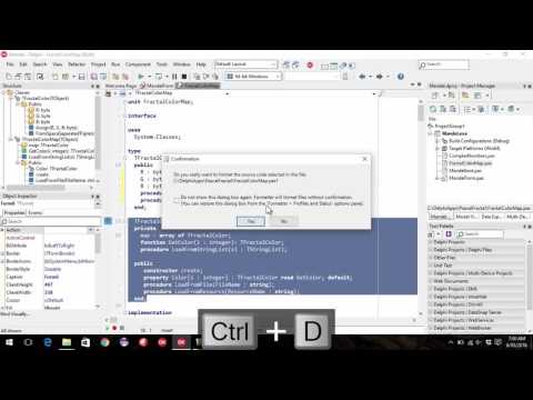 Delphi Programming Tutorial #114 - Indentation