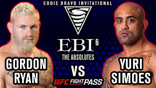 Gordon Ryan vs. Yuri Simoes 1 - EBI 6 | Eddie Bravo Invitational 6