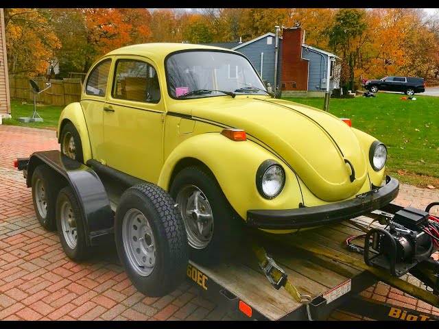 RARE 1973 Vw Sports Bug Found - rescued 4 Full Restoration - YouTube