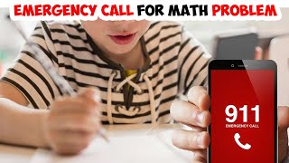 Kid Calls 911 Emergency Number For Math Problems