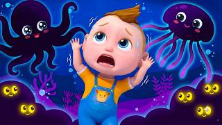 Monster in the Dark Sea | Mommy I Can't Sleep | Don't Afraid of the Dark | Nursery Rhyme &amp; Kids Song