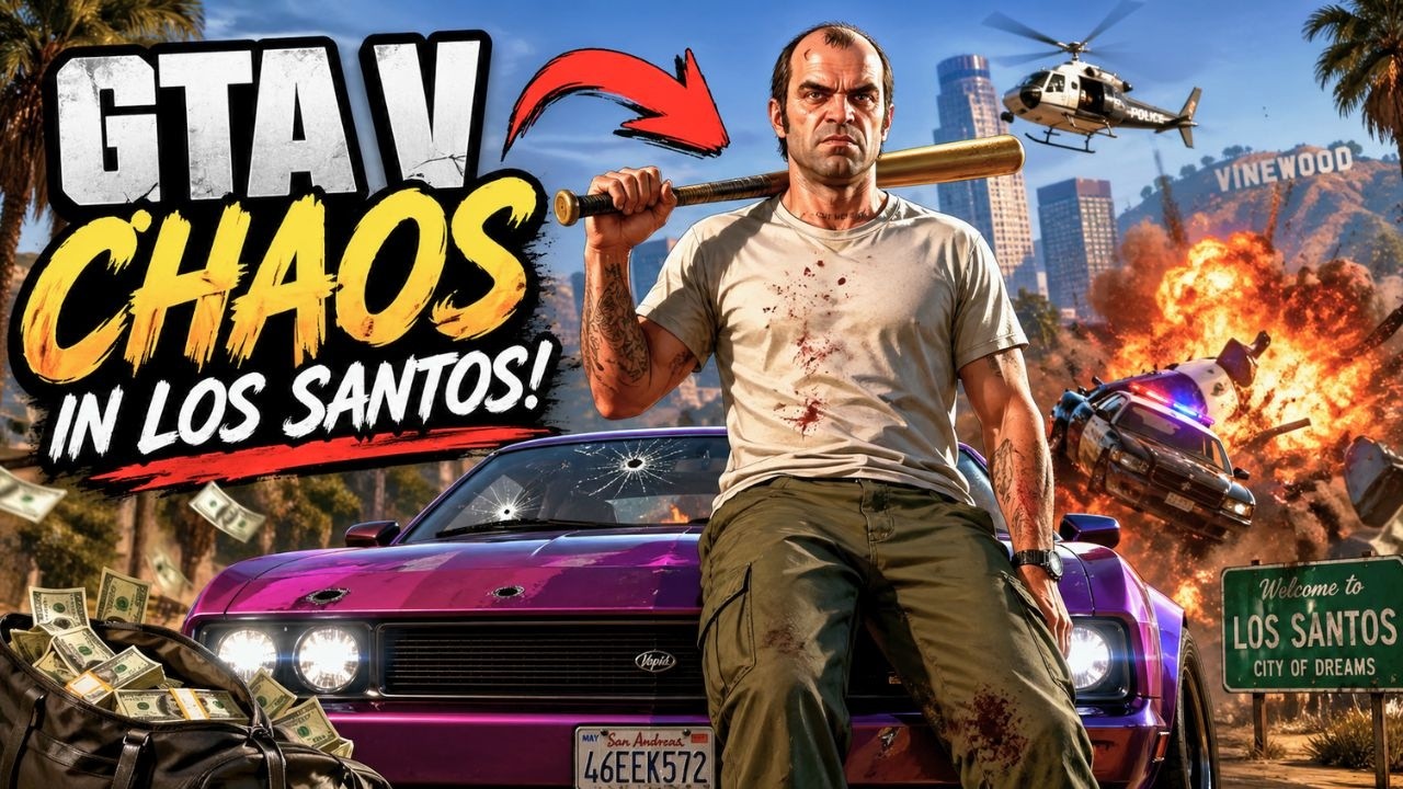 Grand Theft Auto V Walkthrough Gameplay Part 1 No Commentary GTA 5 Road ...