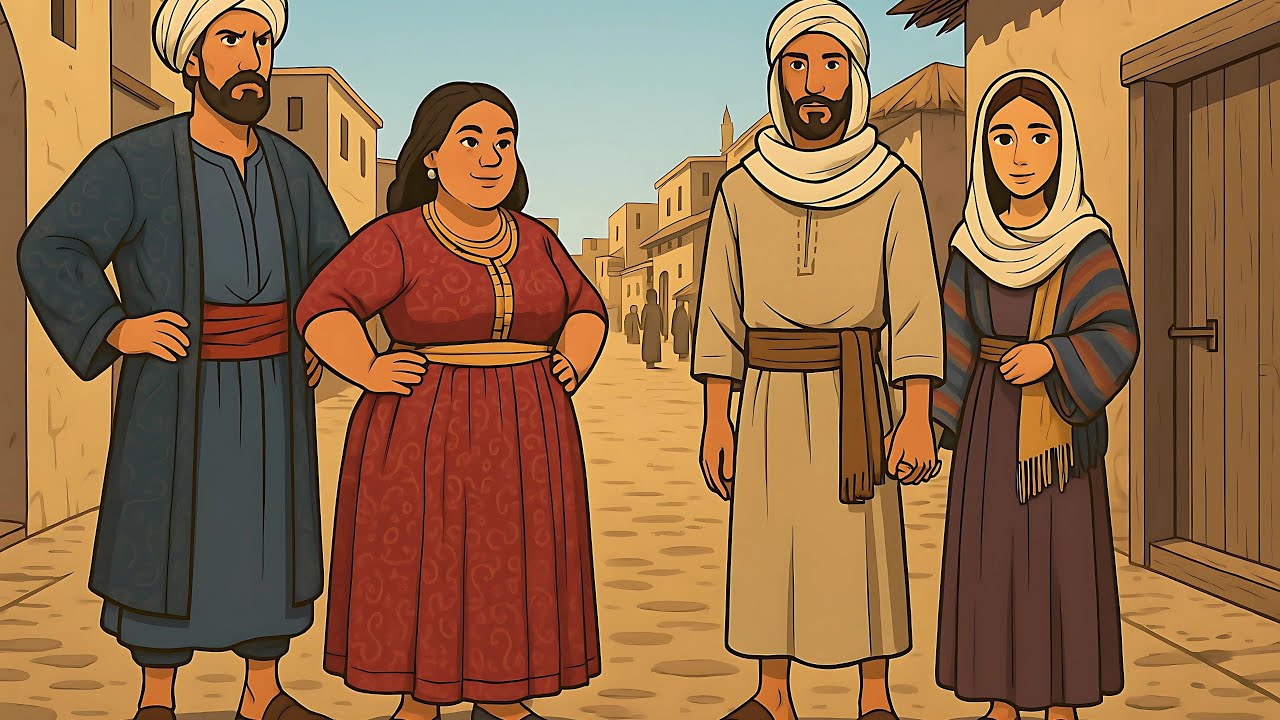 #قصة_الأخ الغني والأخ الفقير وما جرى معهما وسر الغرف المغلقة!