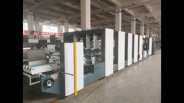 1650 PCS Automatic Crash Lock Bottom corrugated box folder gluer testing for Europe customer
