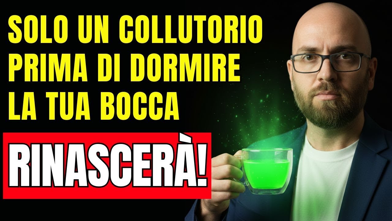 Il COLLUTORIO Naturale N°1 per Gengive Forti e Alito Fresco (Come Prepararlo a Casa)