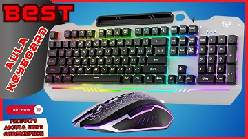 Best AULA Keyboard, T102 104 Keys Gaming Keyboard and Mouse Combo with RGB Backlit Quiet Review