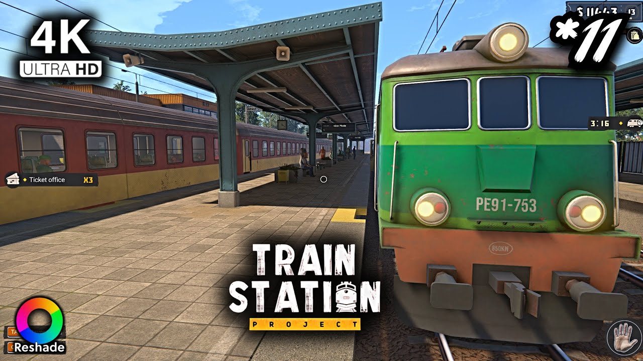 Train Station Project 4K Reshade #11 Demo $11,960