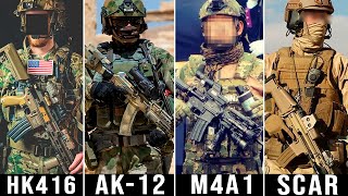 12 RIFLES que Usan FUERZAS ESPECIALES de ELITE 🏴‍☠️ (Tier 1/Nivel 1)