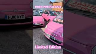 Barbie pink fiat 500’s - LIMITED EDITION ONLY 500 EVER MADE. Barbie Fiat 500 White
