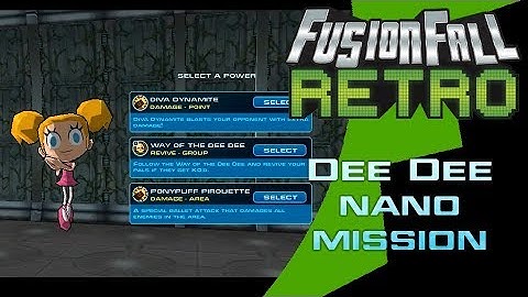 Dee Dee Nano Mission - FusionFall Retro
