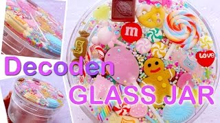 Kawaii Decoden on Glass Jar with Sweets Cabochons & Epoxy Resin (Home Decoration) screenshot 1