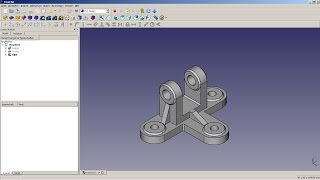 FreeCAD Lesson 05 - Fork Bearing FreeCAD Lesson 05 - Fork Bearing