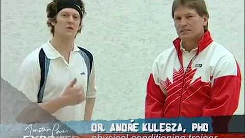 Jonathon Power training with Dr Andre Kulesza