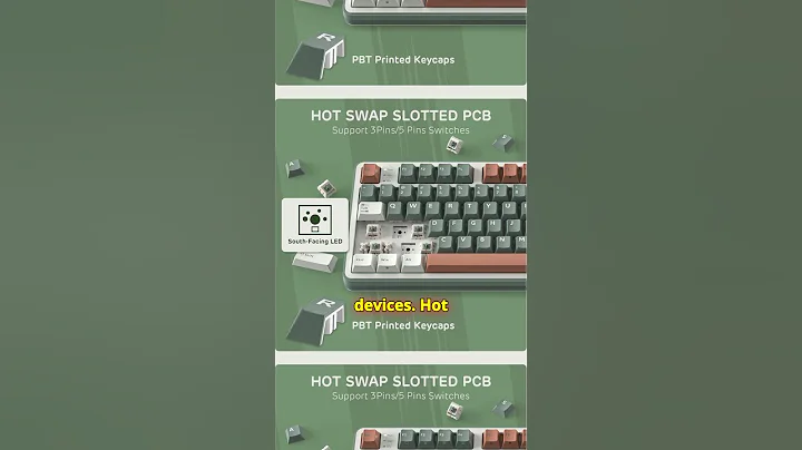 RK S98 Wireless Mechanical Keyboard w/ Smart Knob #gadgets  #keyboard