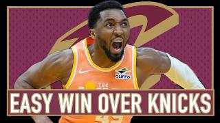Cavs Handle The Knicks With Ease