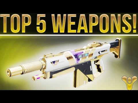 Destiny 2. TOP 5 WEAPONS! (PvE And PvP)
