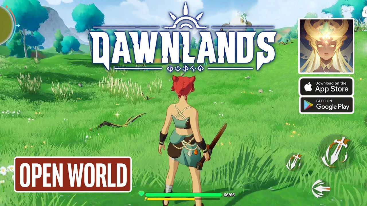 DAWNLANDS Gameplay - Open World Adventure Game (Android/iOS) - YouTube