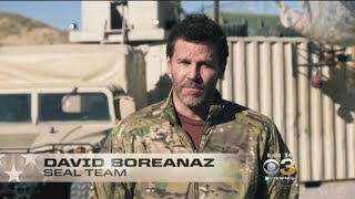 David Boreanaz From Seal Team Gives Troops Special Shout Out