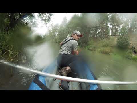 Видео: Одиночный сплав. Первый раз на Шуе 1 по Киржачу.