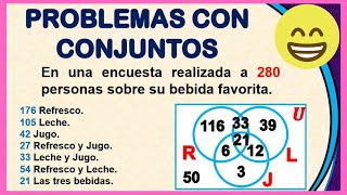 ✅ Problem Solving with 3 Sets | Venn Diagrams