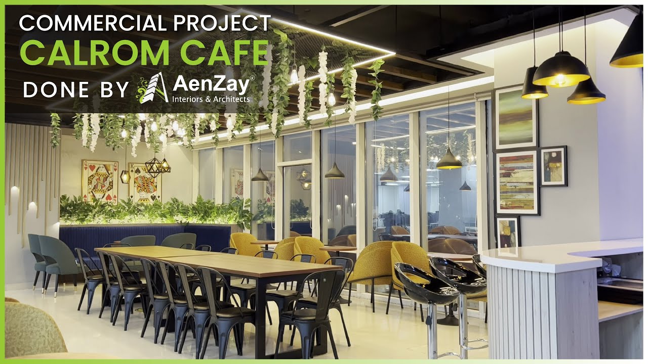 Commercial Project | Calrom Office Café Interior Design | Tips and ...